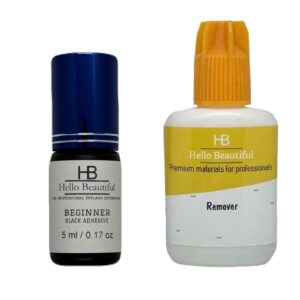 eyelash extension glue and debonder