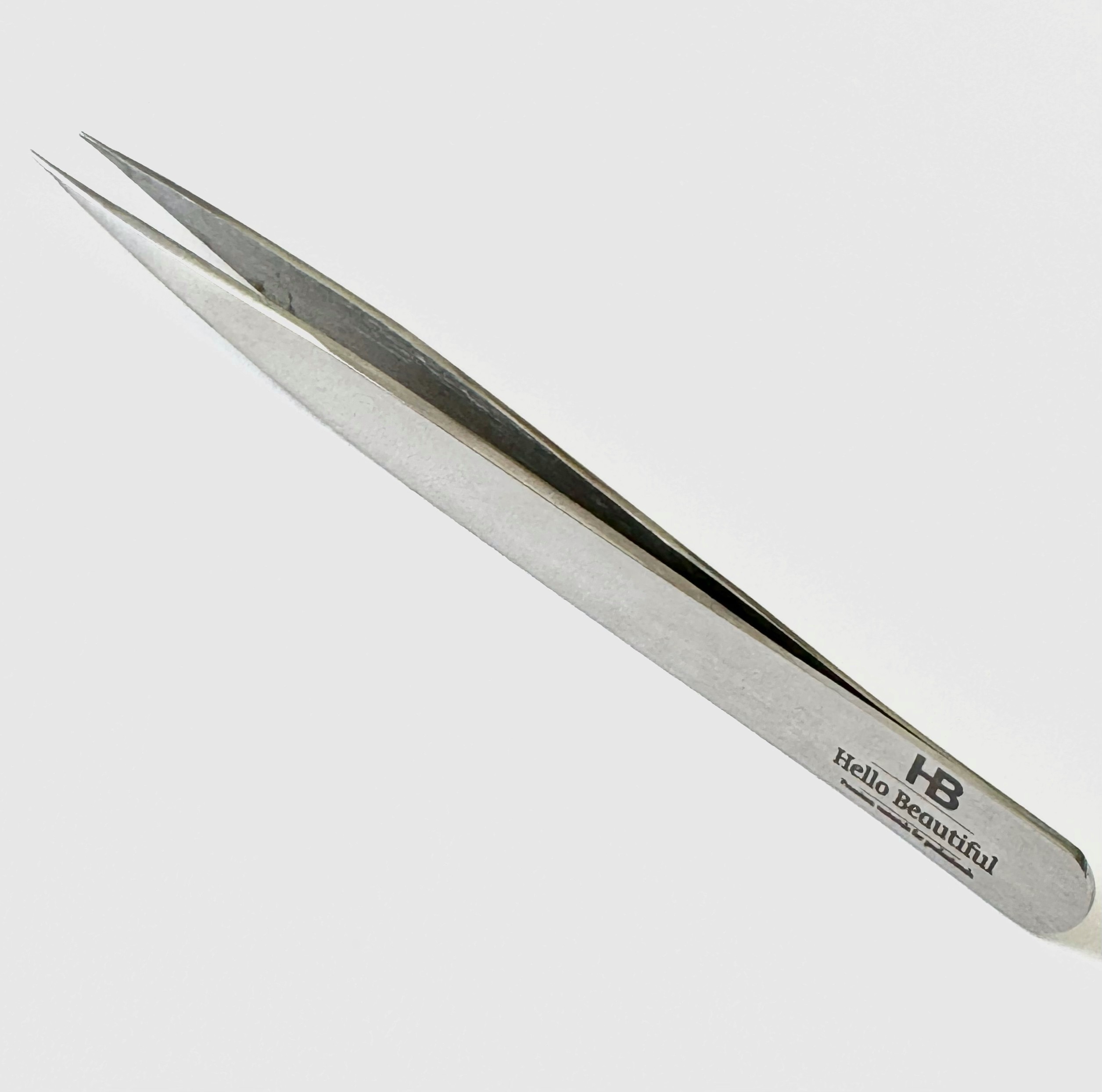 Straight Isolation Eyelash Extension Tweezers